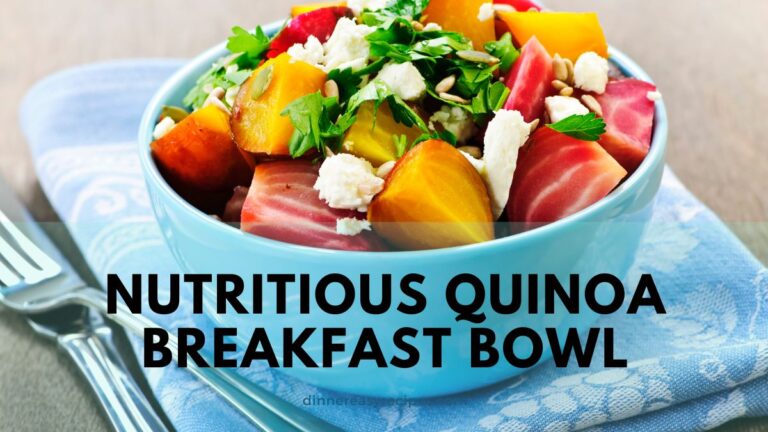 Power Up Your Mornings with a Nutritious Quinoa Breakfast Bowl