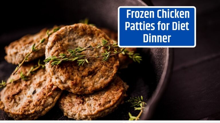 Frozen Chicken Patties for Diet Dinner