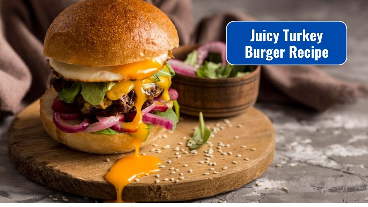 Juicy Turkey Burger Recipe