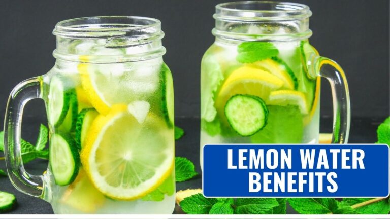 Lemon Water Refreshing Benefits